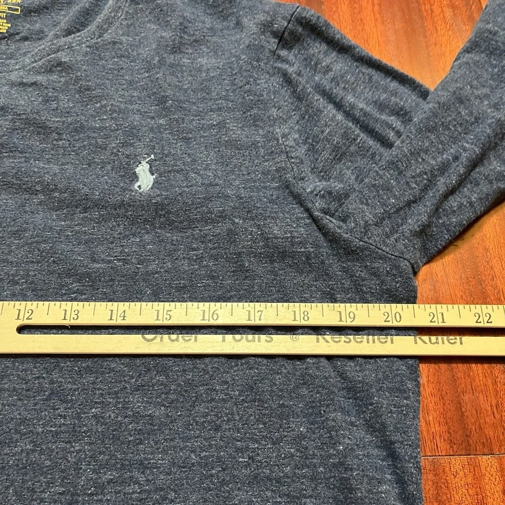 Polo Ralph Lauren Sweater Mens L Blue Crew Neck Pullover Sweater Pullover Work